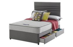 Silentnight Levison 1000 Memory Double 4 Drawer Divan